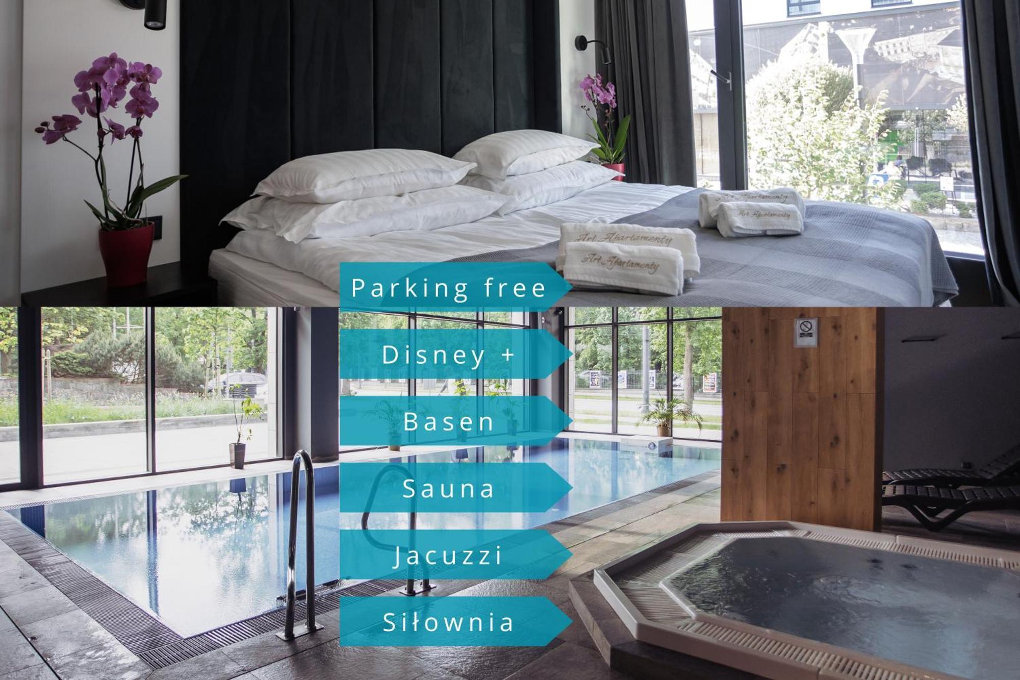 Art Apartamenty II Basen & Spa W Centrum Z Balkonem, Faktura Vat ルブリン エクステリア 写真